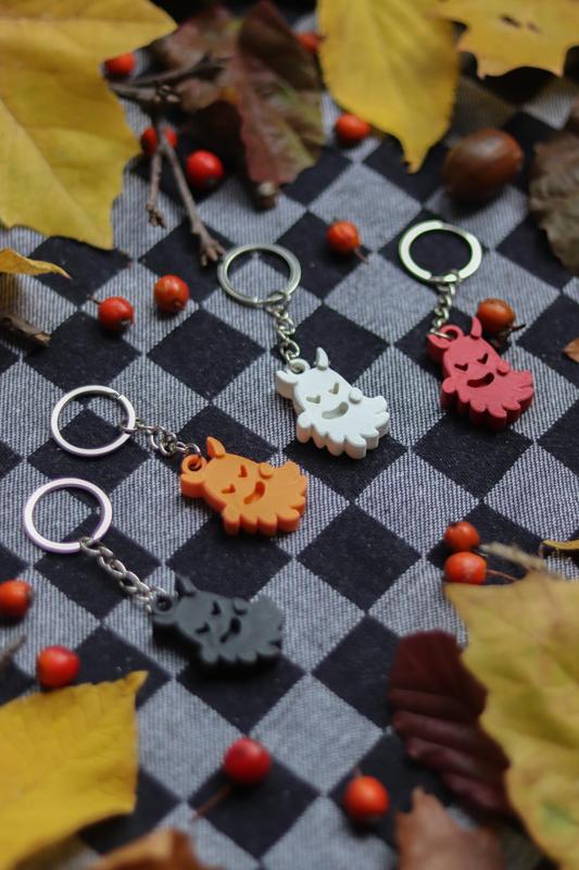 Devilish Ghost Keychain | Autumn Series | Halloween