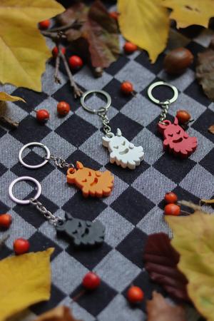 Devilish Ghost Keychain | Autumn Series | Halloween