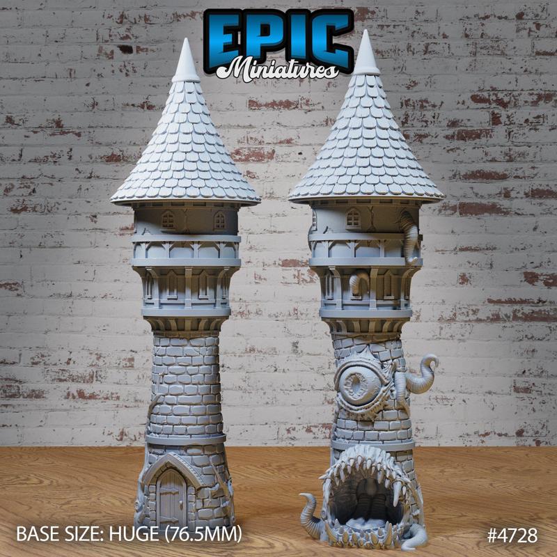 Mimic Tower / Covering Defense Construction Creature / Border Building Equipment / Hidden Trap / Trickster Army Item / Siege Servan / Dungeon Area Decoration / Shapechanger Encounter