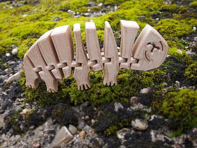 TardiFlex - The flexible tardigrade with stronger hinges (& keychain!)