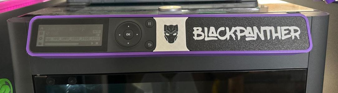 BlackPanther Bu Nameplate