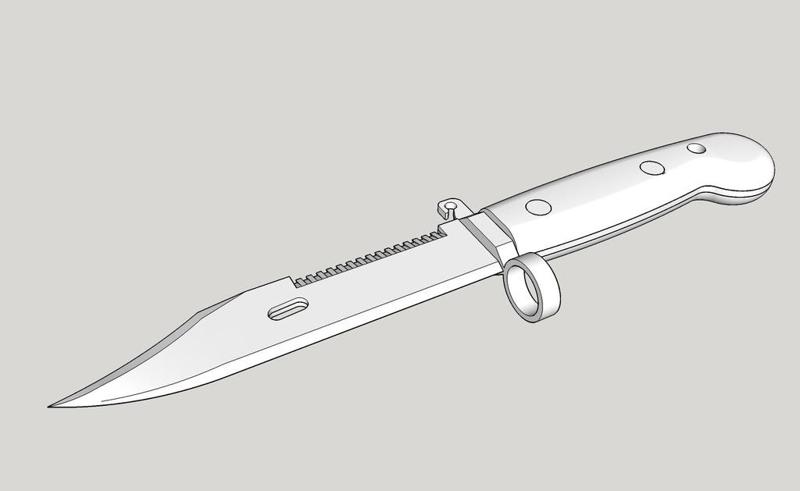 AKM type 1 Bayonet