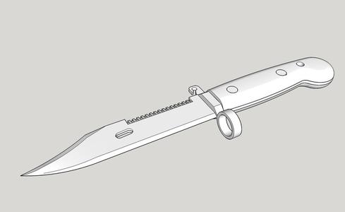 AKM type 1 Bayonet