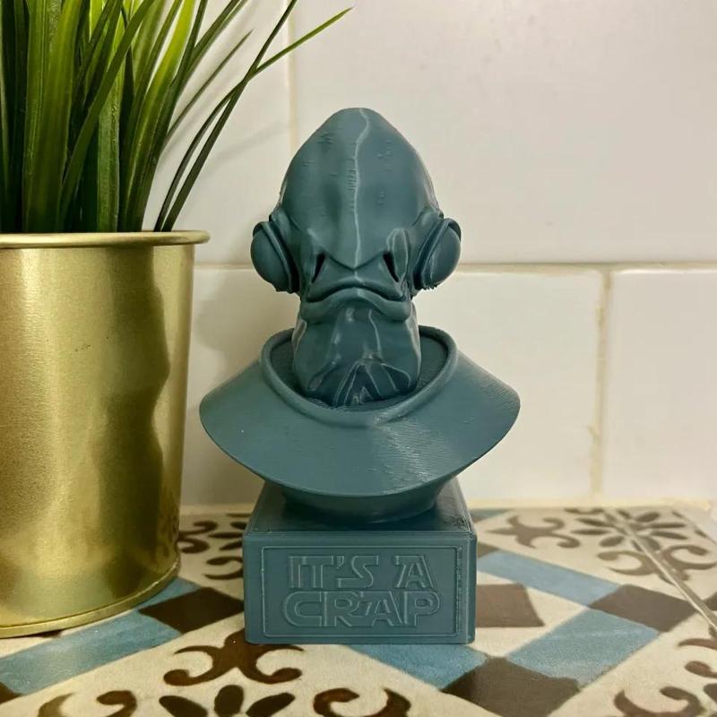 Admiral Ackbar bust - "It's A Crap"   