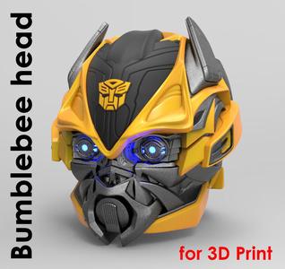 Bumblebee Normal mode Wearable Helmet - TF4 - for 3d print