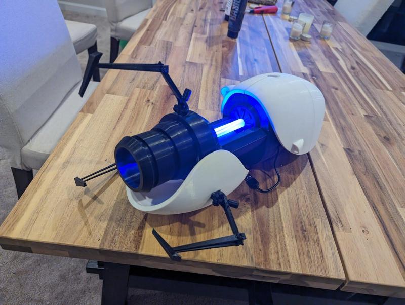 Portal Gun 3D Print (Print in place)