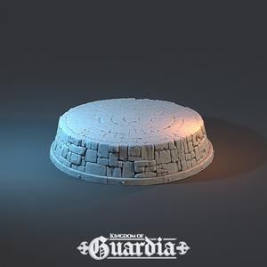 Kingdom of Guardia - Round Miniature Displays