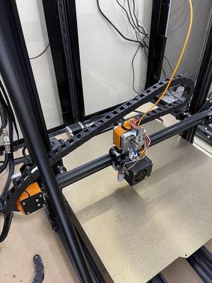 Cr-10 drag chain mounts for Microswiss Direct Drive mod.