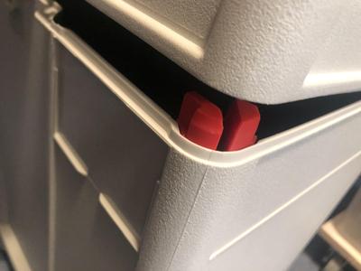 Lid guide to prevent damage on Festool Systainer3 SYS3 M 337 and SYS3 M 437