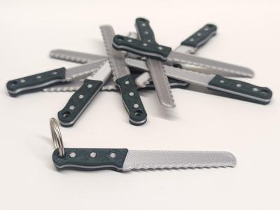 Bread Knife Keychain