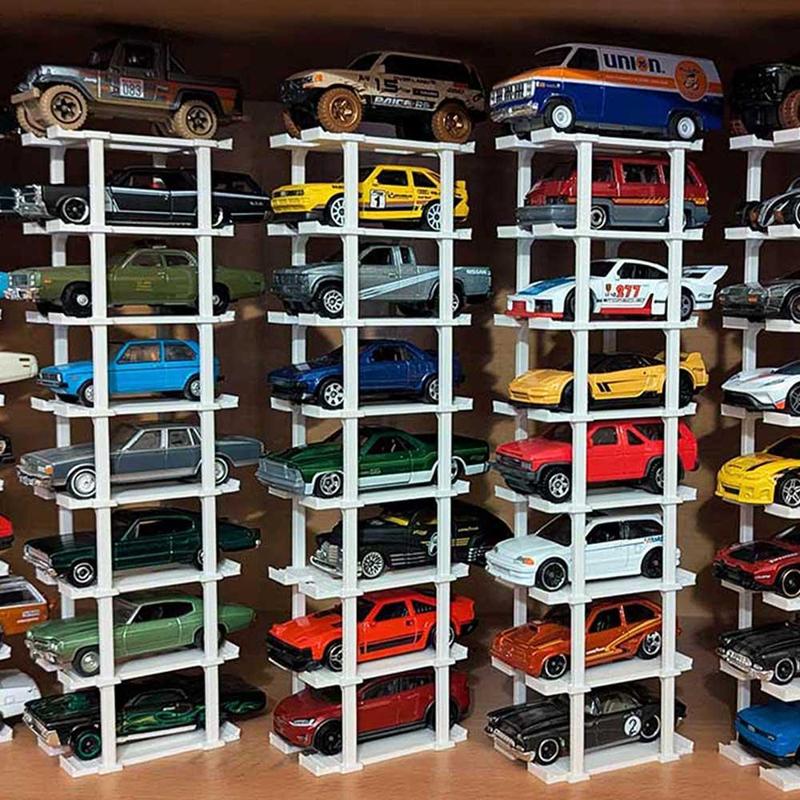 Hot Wheels & 1/64 Stackable Display Stand Garage
