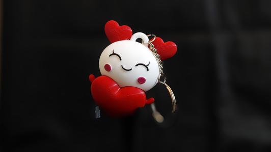 Heart dancing girl
