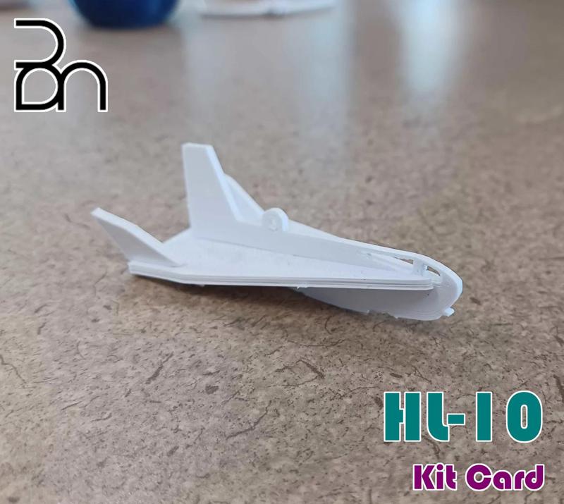 HL-10 Aircraft Kit Card