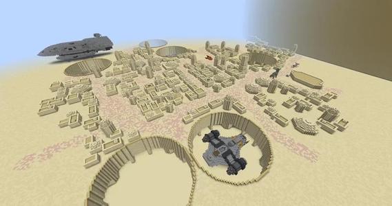 Minecraft Star Wars Tatooine