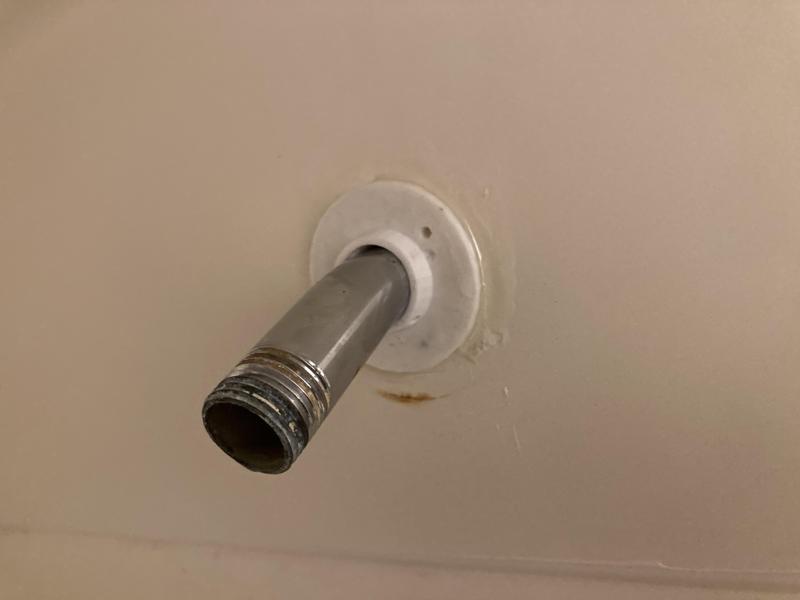 Parametric shower arm support