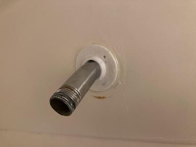 Parametric shower arm support