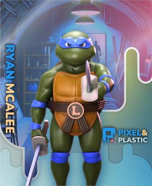 Leonardo - TMNT 3D Printable Leonardo - Teenage Mutant Ninja Turtles (80s-90s Cartoons)