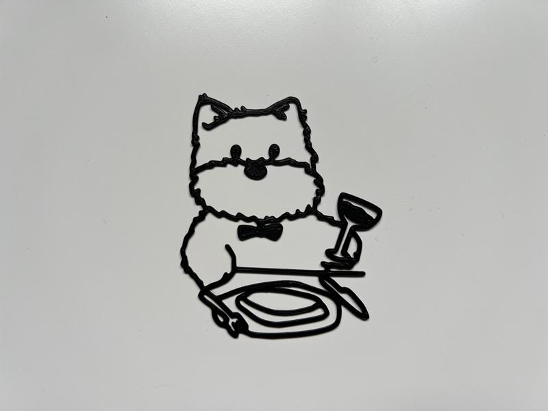 Cute Dog Dining Wall Art #1