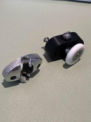 Shower Door Roller Single Wheel Bracket