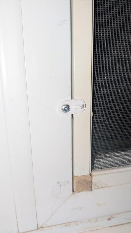Window screen tab