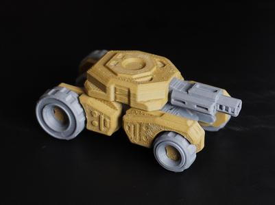 Outrider Tank - Model Kit