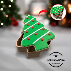 Christmas Tree Cookie Container