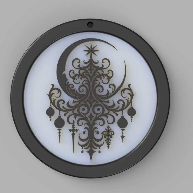 Ornament  gothic christmas 1.3mf