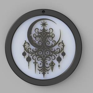 Ornament  gothic christmas 1.3mf
