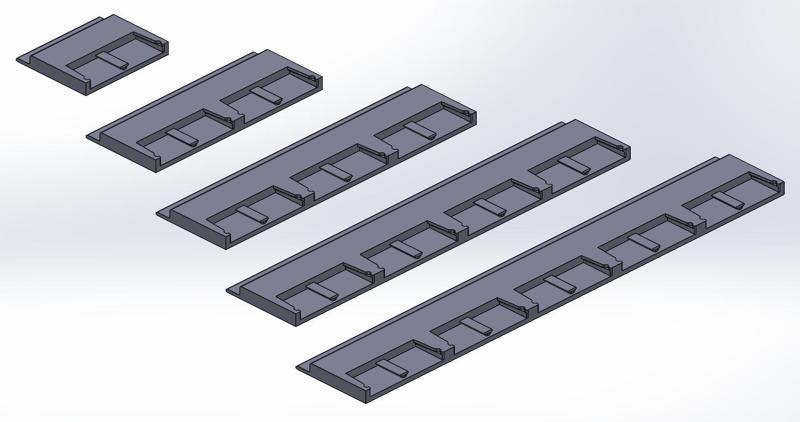 Peggit to Hanging Bin Mounting Rails