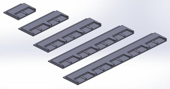Peggit to Hanging Bin Mounting Rails
