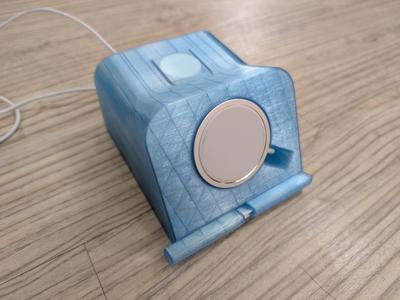 Universal Charging Dock - Supports Any Qi Charging Phone, Landscape & Portrait modes, & Secondary Charging