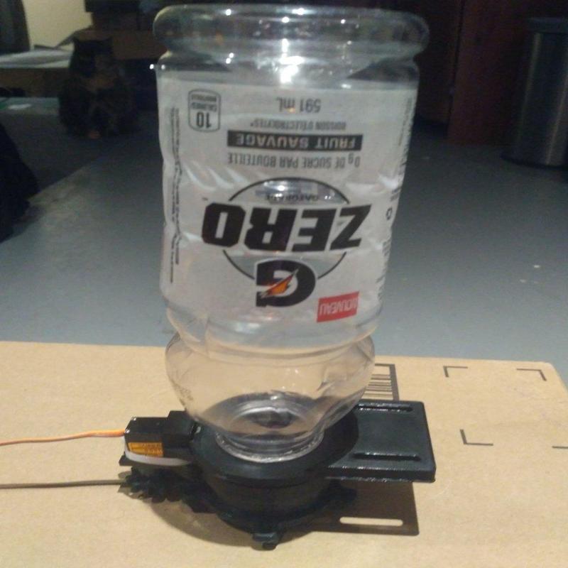 Bottle Adapters for Drone Seed Drop Release System