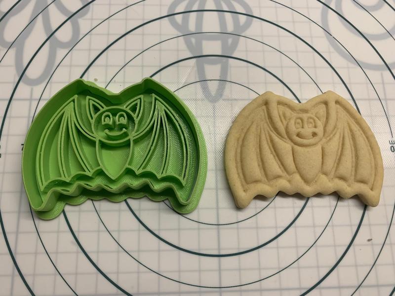 Bat cookie cutter