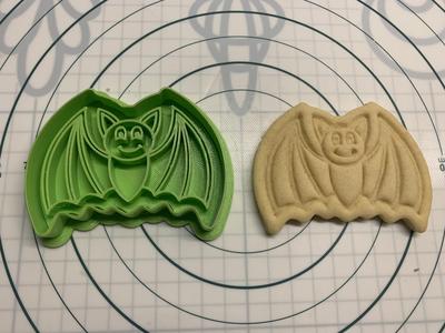 Bat cookie cutter