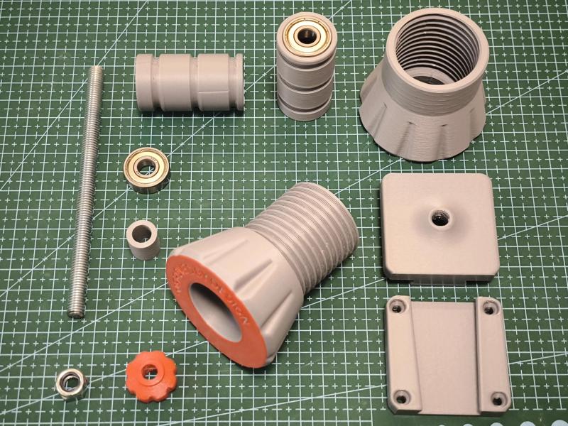 Just Another Universal Spool Holder (wall-mount bracket addon)
