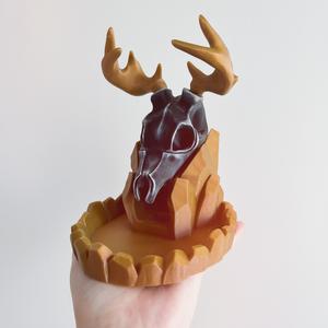 Deer Skull Dice Tower