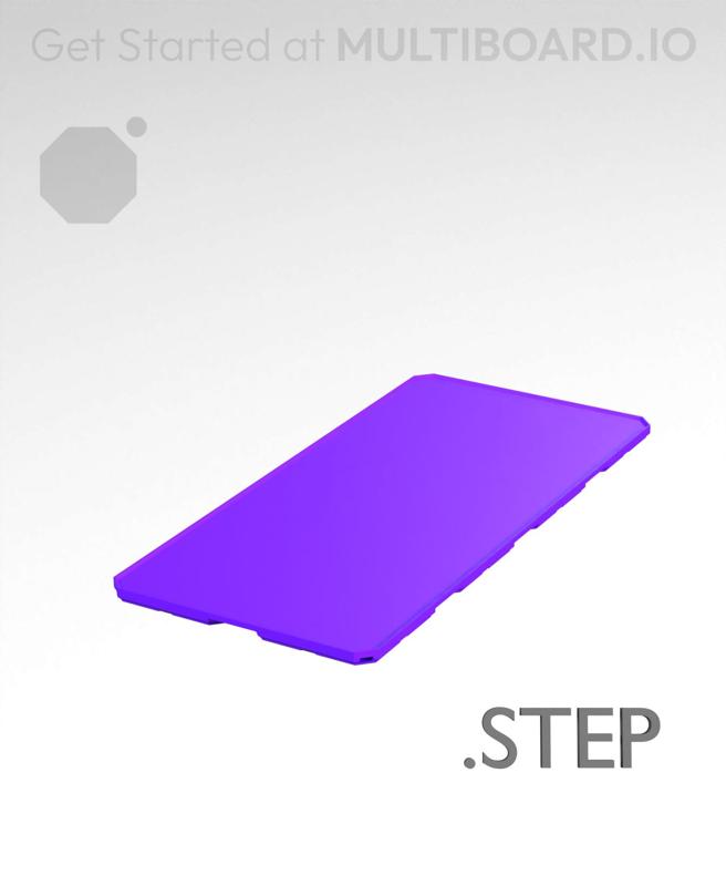 2x4x0·25 - Multibin Insert - STEP Remixing File
