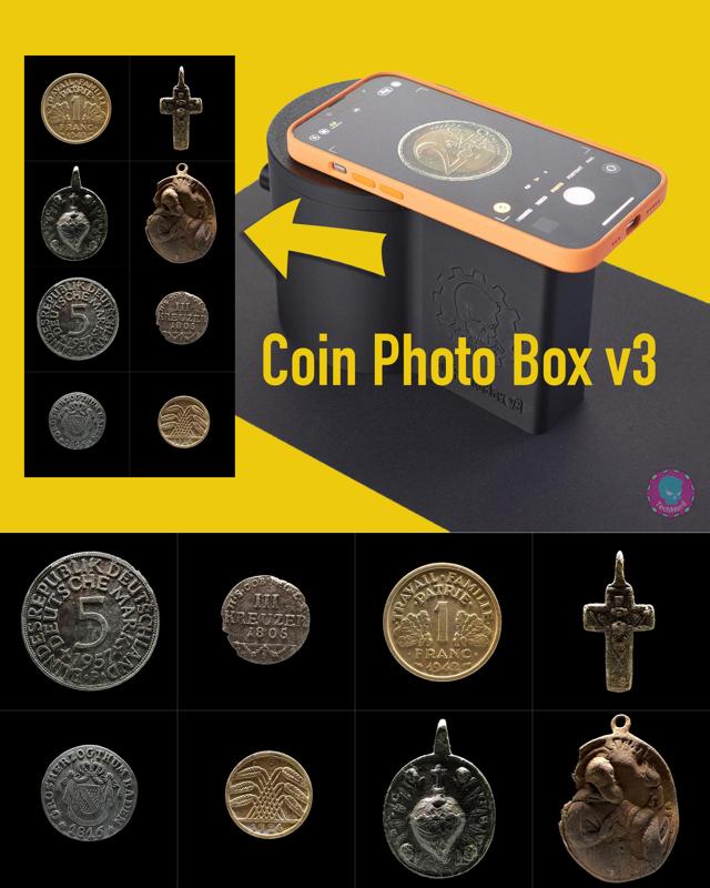 Coin Photo Box for Smartphones