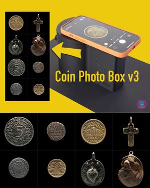 Coin Photo Box for Smartphones