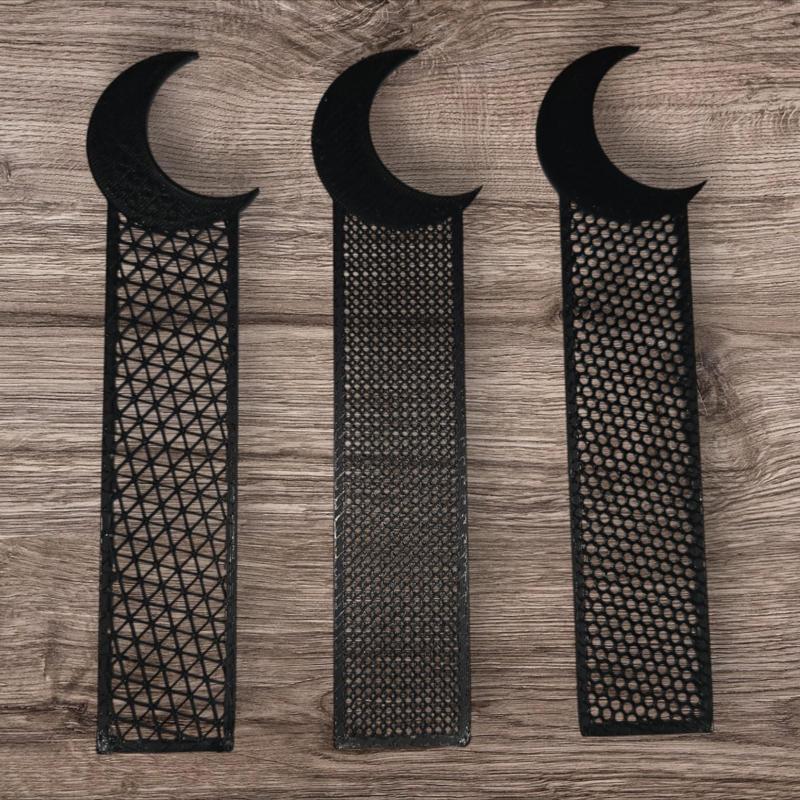 Moon Infill Bookmark
