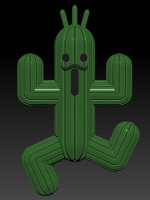Sir Jumbo Cactuar Flexi
