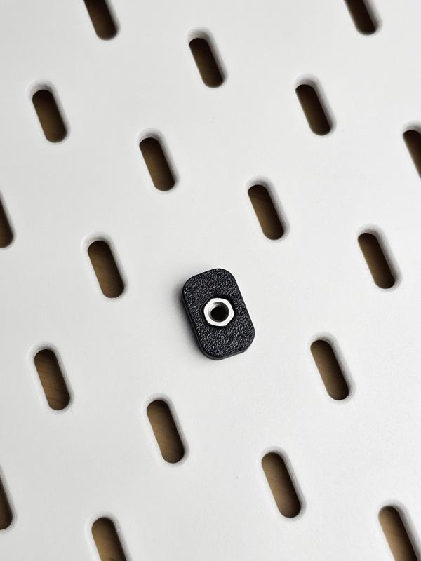 Bolt & Nut Adapter for Ikea Skadis Pegboards