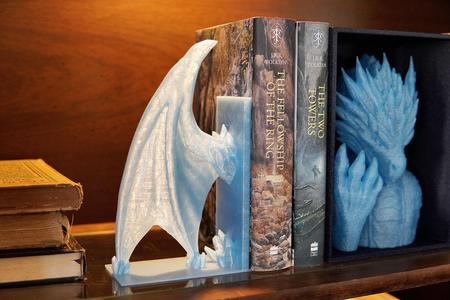 Crystal Wing Bookends (Support-Free)