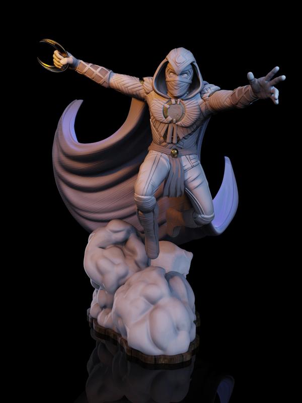 Moon Knight Statue