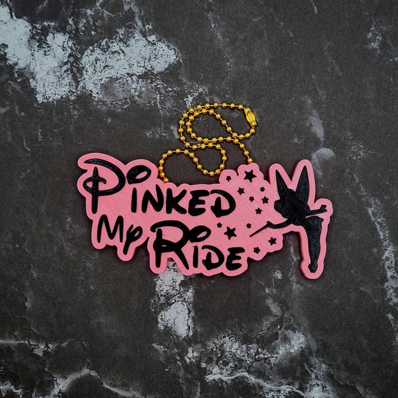 Pinked My Ride Charm