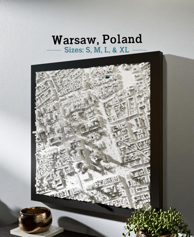 Warsaw, Poland - S, M, L, & XL