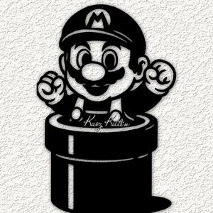 super mario pipe wall art home decor