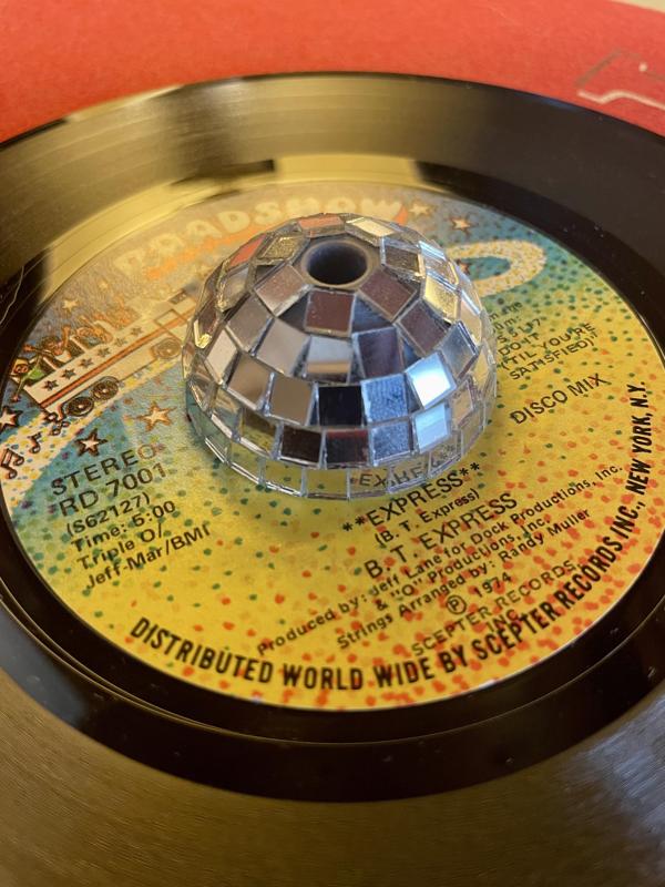 Disco Ball 45rpm Adapter
