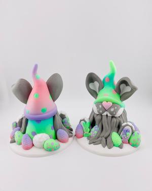 Easter Bunny Gnome with Candy