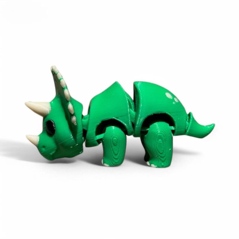 Triceratops Flexy Articulated- Pose and Play